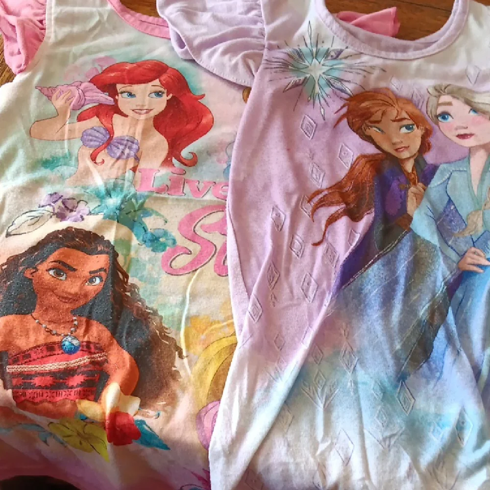 Disney Pink and Blue Nightgown Pajamas - Picture 1 of 3